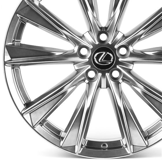 Литые диски 82383 Lexus IVF3202 20 J8 ET30 5x114.3 60.1 серебро тёмное: Фото 2