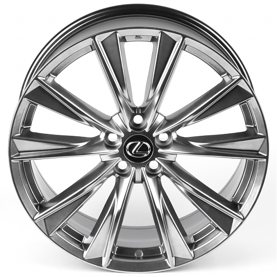 Литые диски 82383 Lexus IVF3202 20 J8 ET30 5x114.3 60.1 серебро тёмное: Фото 3