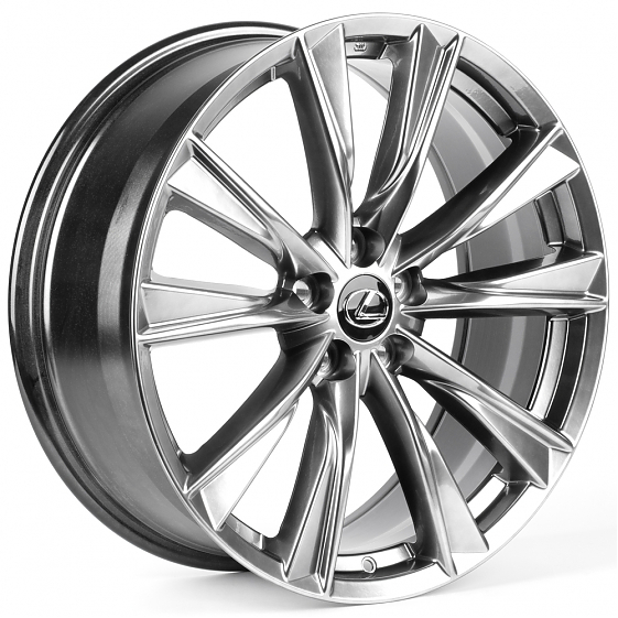 Литые диски 82383 Lexus IVF3202 20 J8 ET30 5x114.3 60.1 серебро тёмное: Фото 4