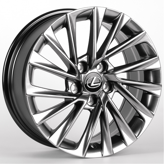 Литые диски 81831 Lexus IVF-898-FG565 17 J7.5 ET40 5x114.3 60.1 серебро тёмное: Фото 4