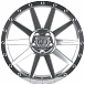 Кованые диски H250917Q SKILL SB131-SK335 20 J10 ET-20 5x127 71.5 зеркальная полировка