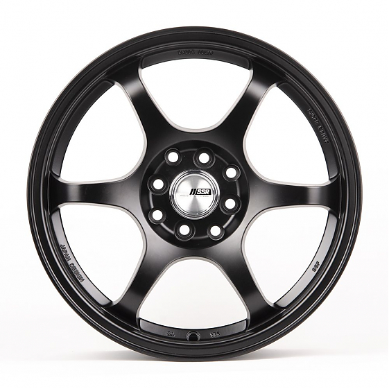 Литые диски 80467 SSR 1541-SL032 16 J7 ET40 4x100/4x114.3 73.1 чёрный матовый: Фото 1