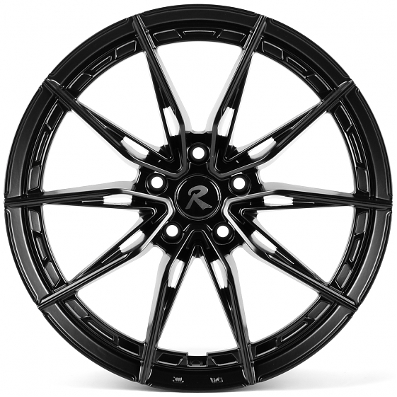 Литые диски 82640 R1 DX731 18 J8.5 ET35 5x114.3 73.1 чёрный матовый: Фото 1