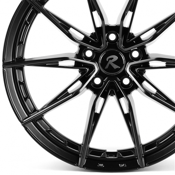 Литые диски 82640 R1 DX731 18 J8.5 ET35 5x114.3 73.1 чёрный матовый: Фото 2