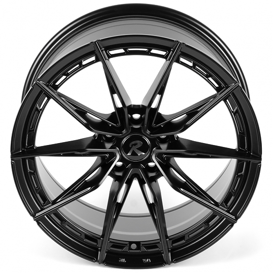 Литые диски 82640 R1 DX731 18 J8.5 ET35 5x114.3 73.1 чёрный матовый: Фото 3