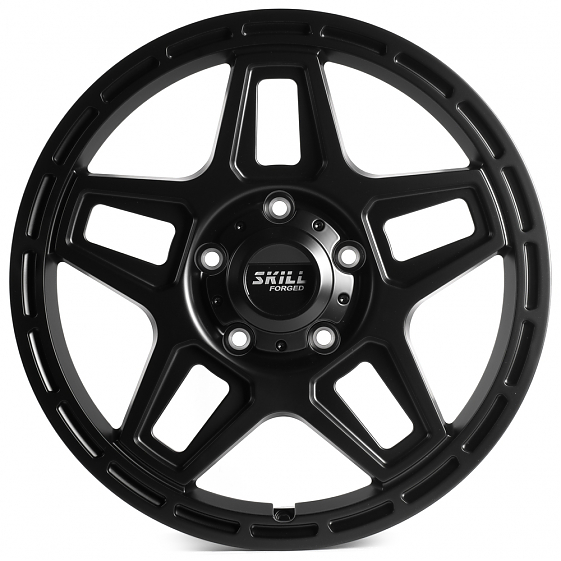 Кованые диски H240603N SKILL SV571-SB563 20 J9 ET45 5x150 110.1 чёрный матовый: Фото 1