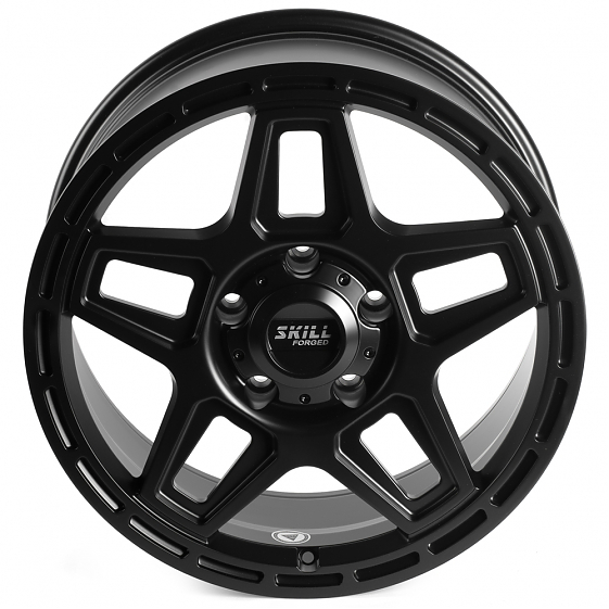 Кованые диски H240603N SKILL SV571-SB563 20 J9 ET45 5x150 110.1 чёрный матовый: Фото 3