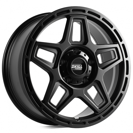 Кованые диски H240603N SKILL SV571-SB563 20 J9 ET45 5x150 110.1 чёрный матовый: Фото 4