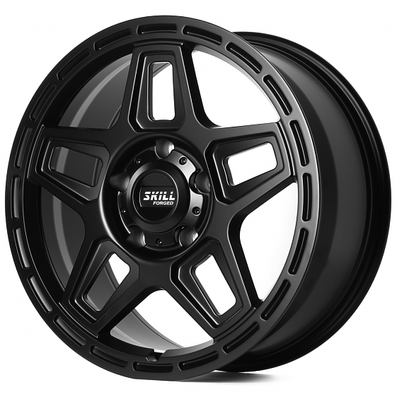 Кованые диски H240603N SKILL SV571-SB563 20 J9 ET45 5x150 110.1 чёрный матовый: Фото 5