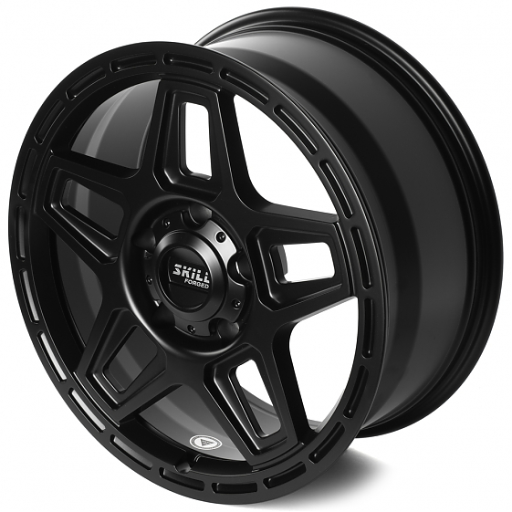 Кованые диски H240603N SKILL SV571-SB563 20 J9 ET45 5x150 110.1 чёрный матовый: Фото 6