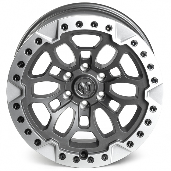 Кованые диски H240311N SKILL SV309-SB420 20 J10 ET0 6x139.7 77.8 графит + серебряный обод: Фото 3