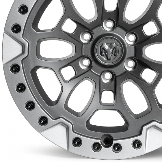 Кованые диски H240311N SKILL SV309-SB420 20 J10 ET0 6x139.7 77.8 графит + серебряный обод: Фото 5