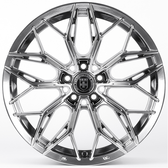 Литые диски 82419 HRE XF209 17 J7.5 ET35 5x108 73.1 серебро тёмное: Фото 1