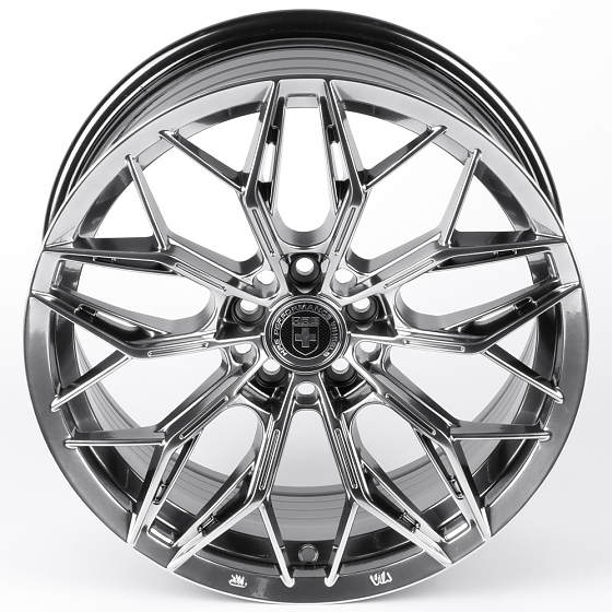 Литые диски 82419 HRE XF209 17 J7.5 ET35 5x108 73.1 серебро тёмное: Фото 3