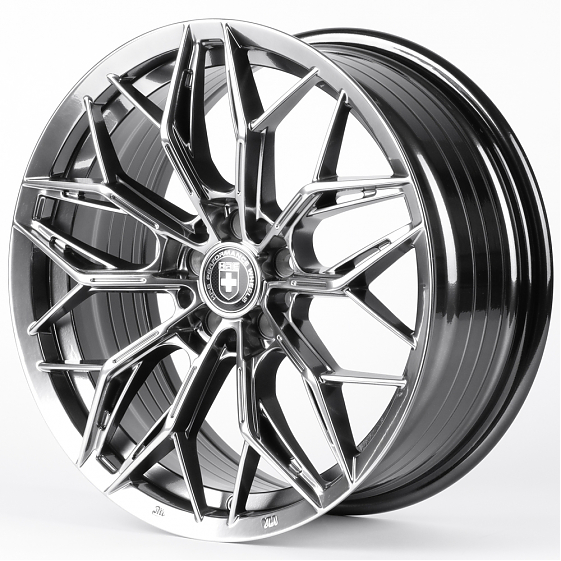 Литые диски 82419 HRE XF209 17 J7.5 ET35 5x108 73.1 серебро тёмное: Фото 5