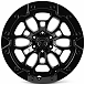 Кованые диски H260320J SKILL SV145-SV481 22 J9 ET19 6x139.7 77.8 чёрный глянцевый
