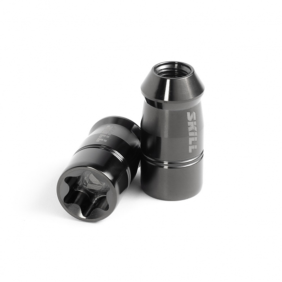 Гайка 90034 SKILL ST004 конус 12x1,5 45mm чёрный HEX T80: Фото 1