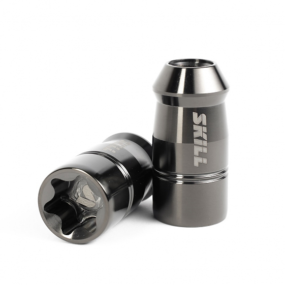 Гайка 90034 SKILL ST004 конус 12x1,5 45mm чёрный HEX T80: Фото 2