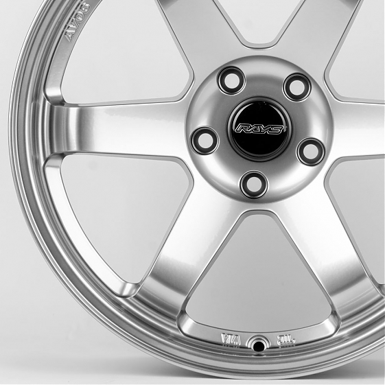 Литые диски 80586 Rays E500-SL054 18 J9.5 ET24 5x114.3 73.1 серебро тёмное: Фото 2