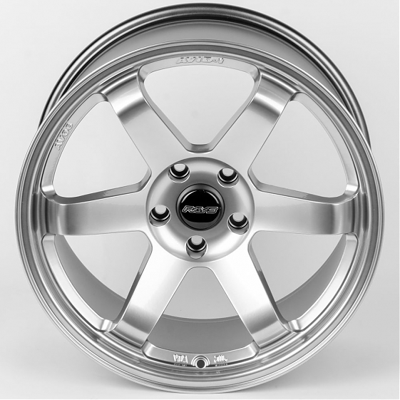 Литые диски 80586 Rays E500-SL054 18 J9.5 ET24 5x114.3 73.1 серебро тёмное: Фото 3