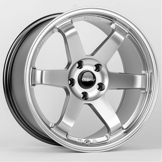 Литые диски 80586 Rays E500-SL054 18 J9.5 ET24 5x114.3 73.1 серебро тёмное: Фото 4