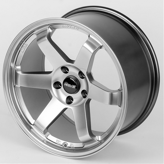 Литые диски 80586 Rays E500-SL054 18 J9.5 ET24 5x114.3 73.1 серебро тёмное: Фото 6