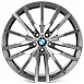 Кованые диски 0923-40G PTRACING FG476X-SK352 20 J11 ET38 5x112 66.56 графит + полированные спицы