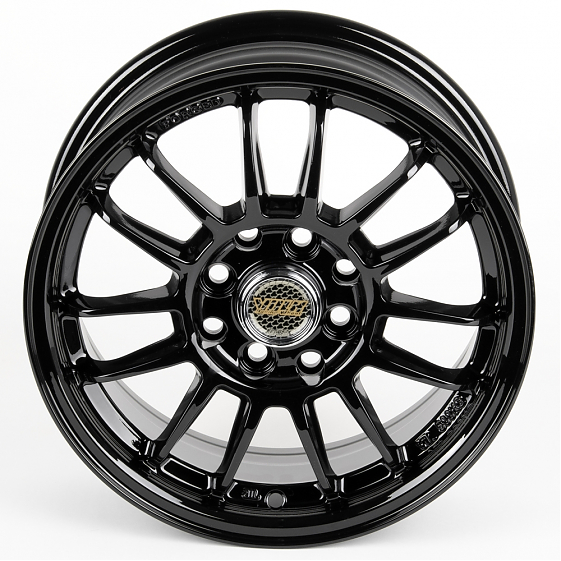 Литые диски 81264 Rays 14033-SK154 14 J6 ET35 4x100/4x114.3 73.1 чёрный глянцевый: Фото 3