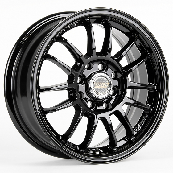 Литые диски 81264 Rays 14033-SK154 14 J6 ET35 4x100/4x114.3 73.1 чёрный глянцевый: Фото 4