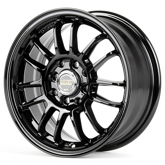 Литые диски 81264 Rays 14033-SK154 14 J6 ET35 4x100/4x114.3 73.1 чёрный глянцевый: Фото 5