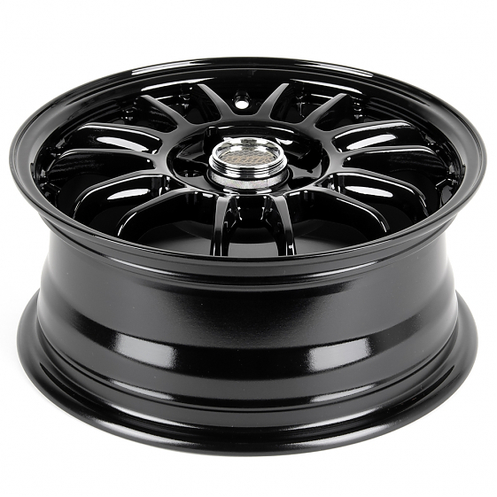 Литые диски 81264 Rays 14033-SK154 14 J6 ET35 4x100/4x114.3 73.1 чёрный глянцевый: Фото 7