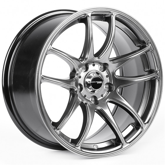 Литые диски 82500 Work 177140 17 J8 ET35 5x114.3 73.1 серебро тёмное: Фото 4