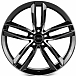 Кованые диски 0923-19 PTRACING FG207X-SV451 20 J9 ET28 5x112 66.45 чёрный + полированные спицы