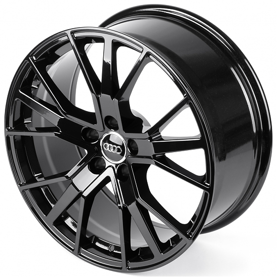 Литые диски 82537 Audi F9762 19 J8.5 ET30 5x112 66.45 чёрный глянцевый: Фото 6