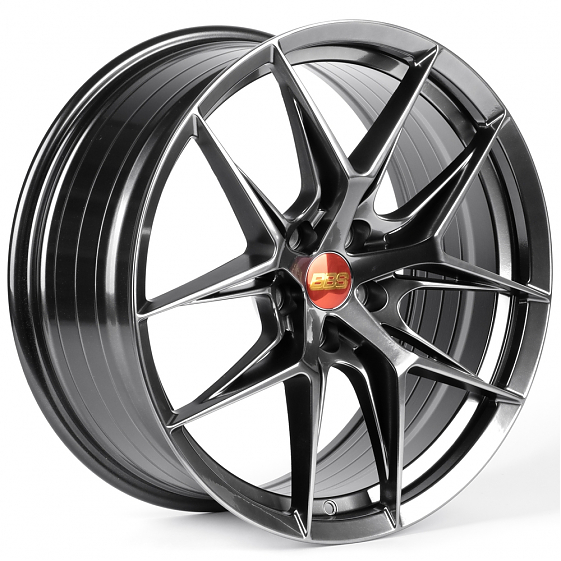 Литые диски 82494 BBS XF016 18 J8 ET38 5x112 66.45 серебро тёмное: Фото 4