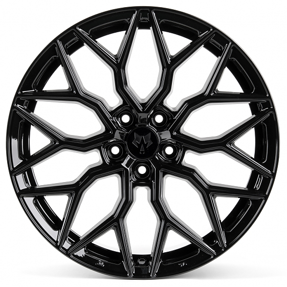 Литые диски 80987 Vossen FG454-23945-10 19 J8.5 ET35 5x112 66.6 черный глянец: Фото 1