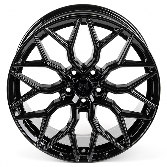 Литые диски 80987 Vossen FG454-23945-10 19 J8.5 ET35 5x112 66.6 черный глянец: Фото 3