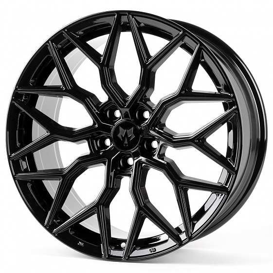 Литые диски 80987 Vossen FG454-23945-10 19 J8.5 ET35 5x112 66.6 черный глянец: Фото 4