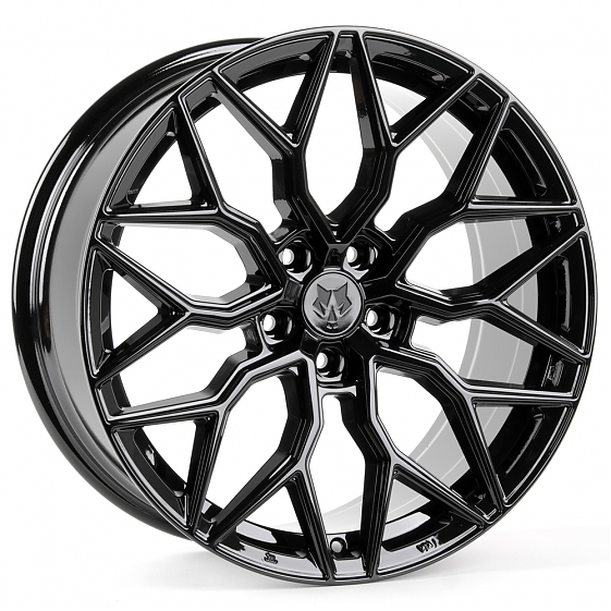 Литые диски 80987 Vossen FG454-23945-10 19 J8.5 ET35 5x112 66.6 черный глянец: Фото 6