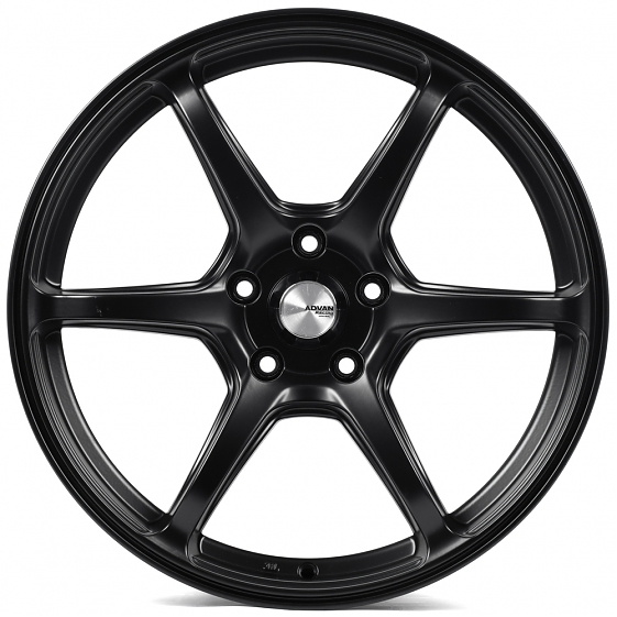 Литые диски 82159 Advan 64643-SK164 18 J8.5 ET35 5x114.3 73.1 чёрный матовый: Фото 1