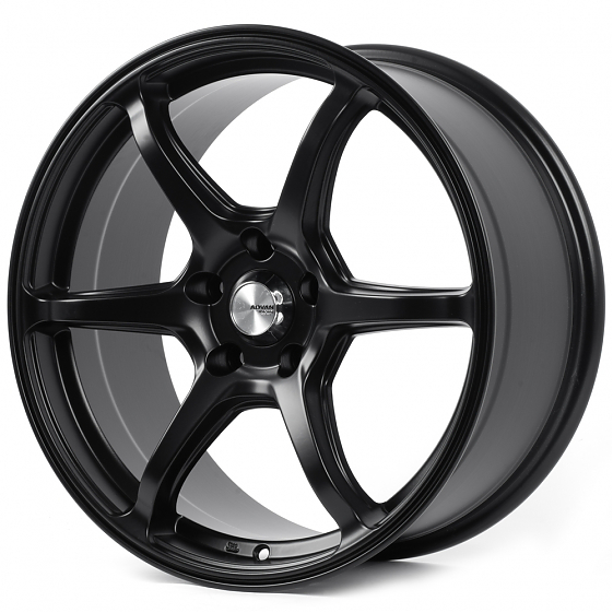 Литые диски 82159 Advan 64643-SK164 18 J8.5 ET35 5x114.3 73.1 чёрный матовый: Фото 4