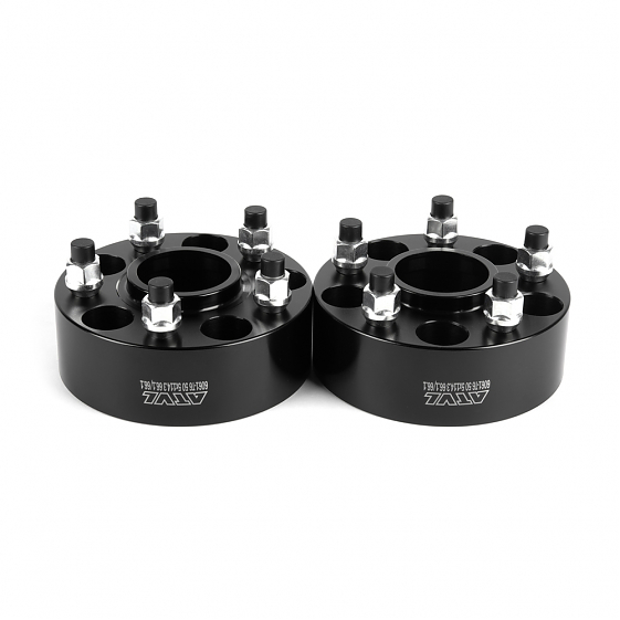 Проставка 41100 ATVL 5x114.3 66,1/66,1 12x1,25 50mm чёрный: Фото 3
