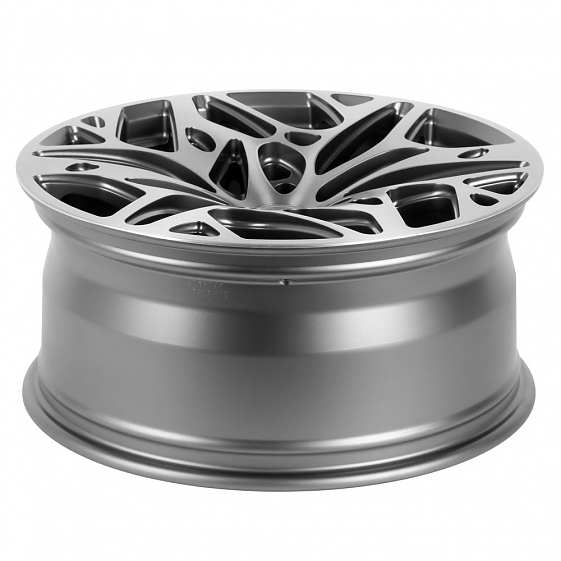 Кованые диски 221122N SKILL SV375-SL076 20 J9 ET19 6x139.7 77.8 графит + полированные спицы: Фото 7