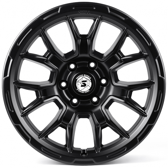 Кованые диски H260203E SKILL SV263-SK333 20 J9 ET19 6x139.7 77.8 чёрный матовый: Фото 1