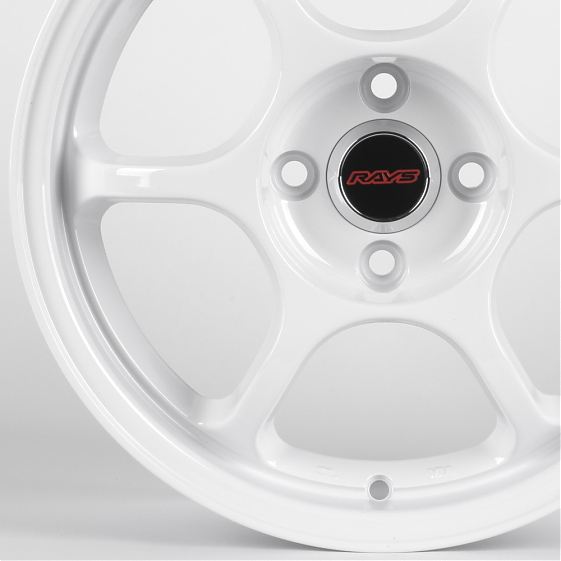 Литые диски 81579 Rays 1591-CT456 15 J6.5 ET38 4x100 56.1 белый: Фото 2