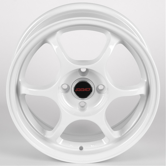 Литые диски 81579 Rays 1591-CT456 15 J6.5 ET38 4x100 56.1 белый: Фото 3