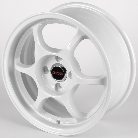 Литые диски 81579 Rays 1591-CT456 15 J6.5 ET38 4x100 56.1 белый: Фото 6