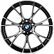 Кованые диски 0923-116 PTRACING FG533-SV435 19 J8.5 ET30 5x120 72.56 чёрный + полированные спицы