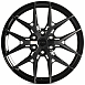 Кованые диски H240602J SKILL SV110-SK348 21 J9 ET50 6x139.7 95.1 чёрный глянцевый + полированные спи