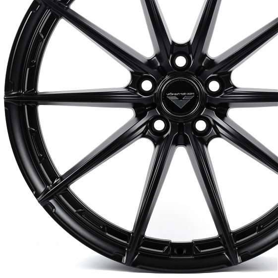 Литые диски 82169 Vorsteiner IVF-006-SF085 19 J8.5 ET38 5x108 73.1 чёрный матовый: Фото 2